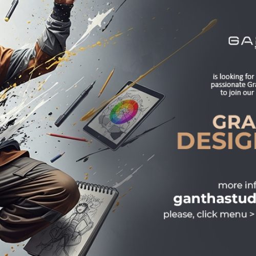 Gantha looking for a talented and passionate Graphic Designer